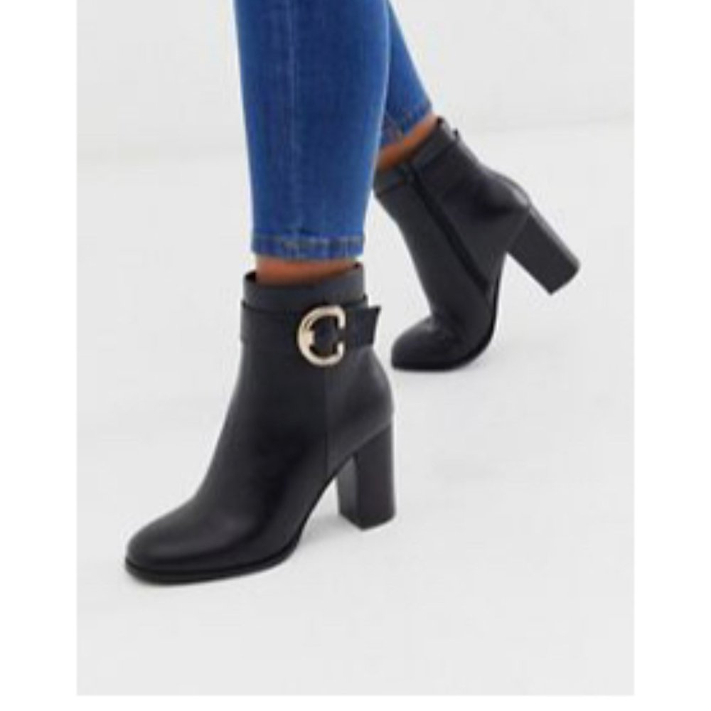 ASOS Design Black Ankle Boots